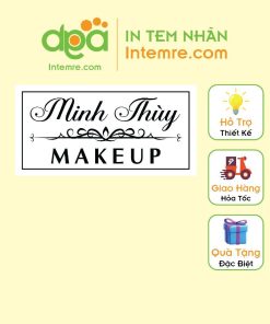 Tem Nhãn Decan Dán Ghi Tên Lên Dụng Cụ Cá Nhân, Đồ Vật, Makeup - Intemre.com - Kích Thước: 3x1.5cm